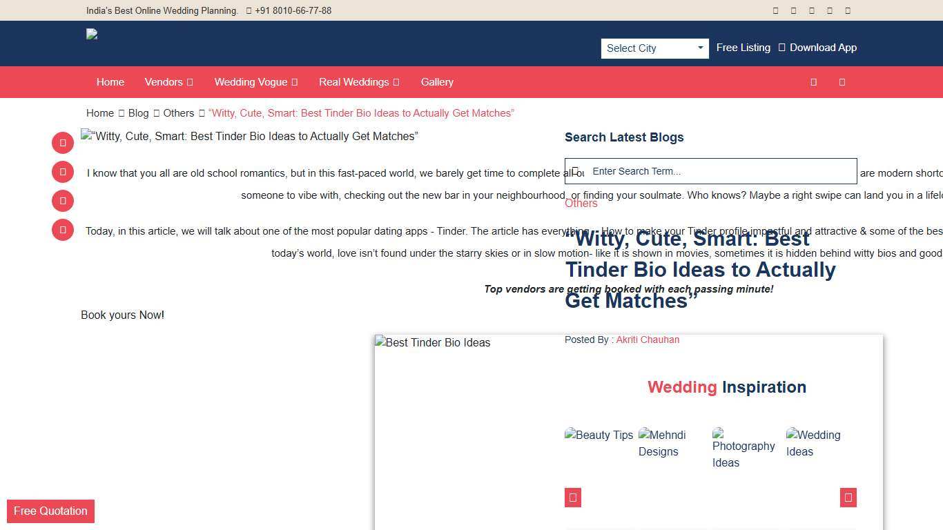 Best Bio for Tinder: Stand Out with Smart, Fun Profile Lines