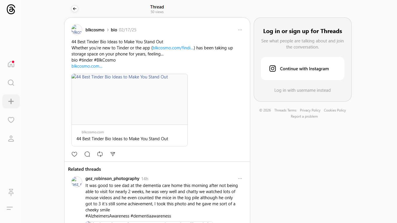 44 Best Tinder Bio Ideas to Make You Stand Out Whether you’re new to Tinder or the app (https://blkcosmo.com/finding-a-partner-without-dating-apps-a-guide-to-living-your-best-life/) has been taking up storage space on your phone for years, feeling... bio #tinder #BlkCosmo https://blkcosmo.com/?p=125202